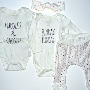 Rae Dunn Baby Outfit